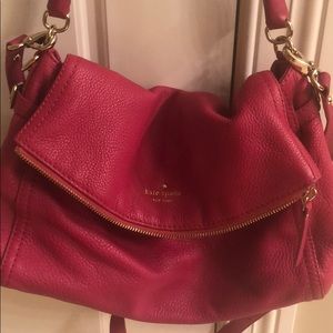 Kate Spade foldover satchel